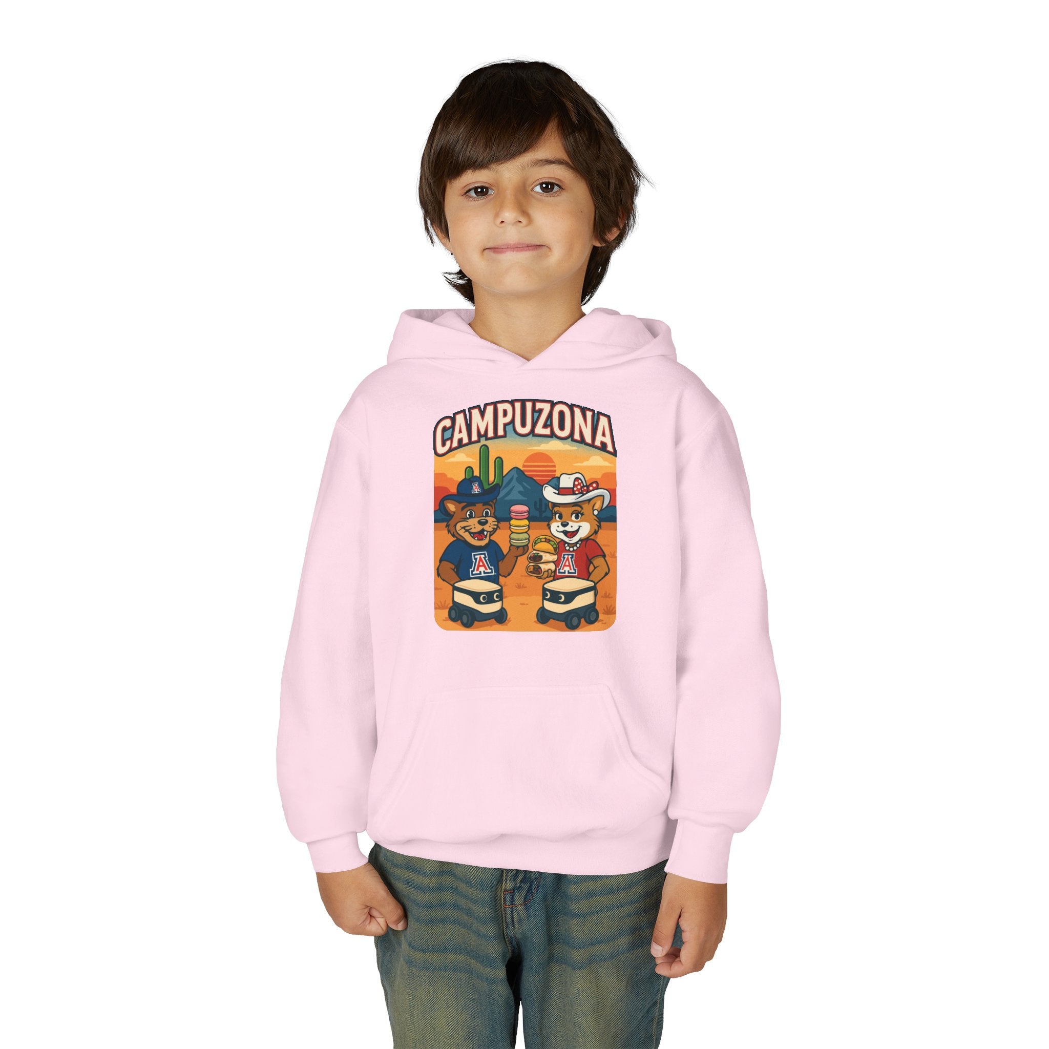 CAMPUZONA Kid's Foodie Hoodie