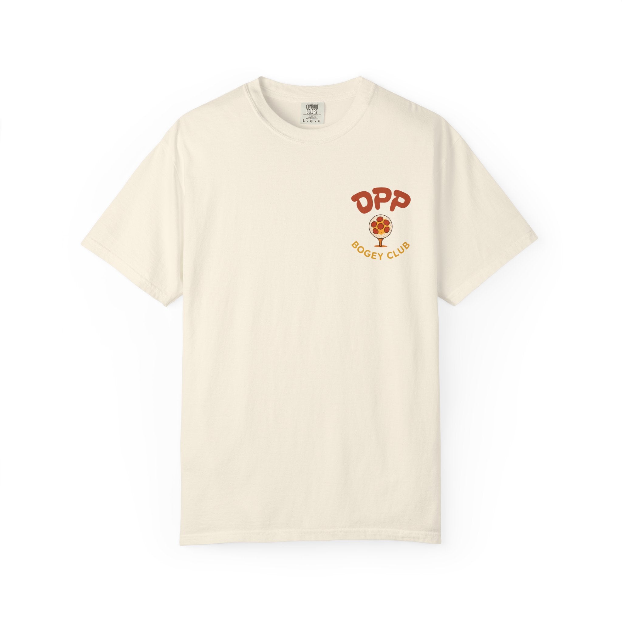 Dinosaur Pizza Party Bogey Club Shirt Pt. 2
