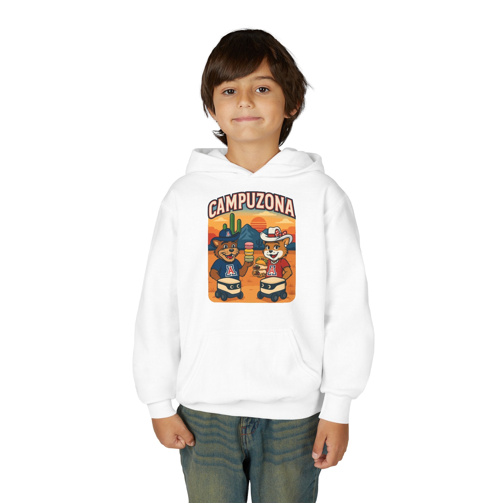 CAMPUZONA Kid's Foodie Hoodie