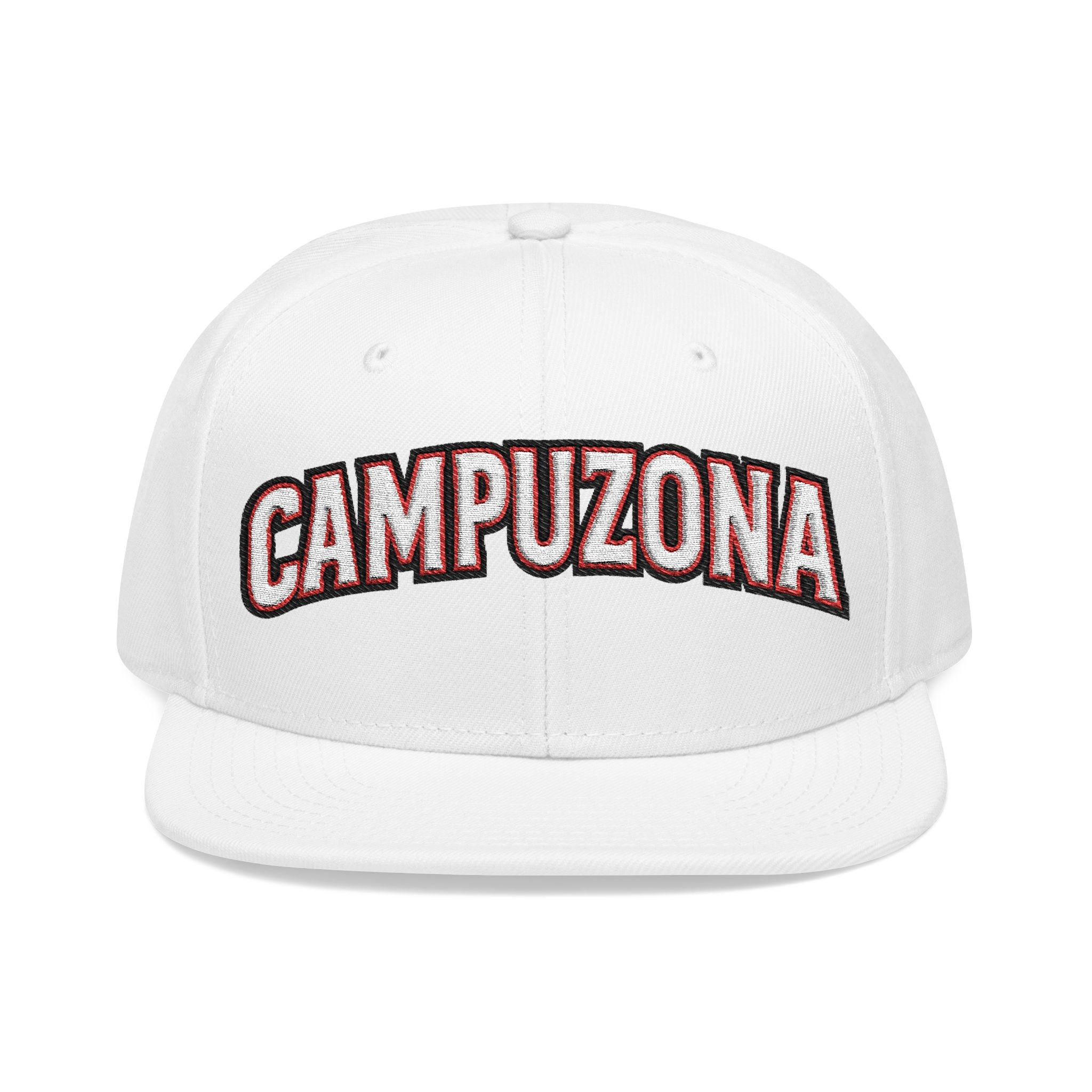 CAMPUZONA Embroidered Snapback Hat
