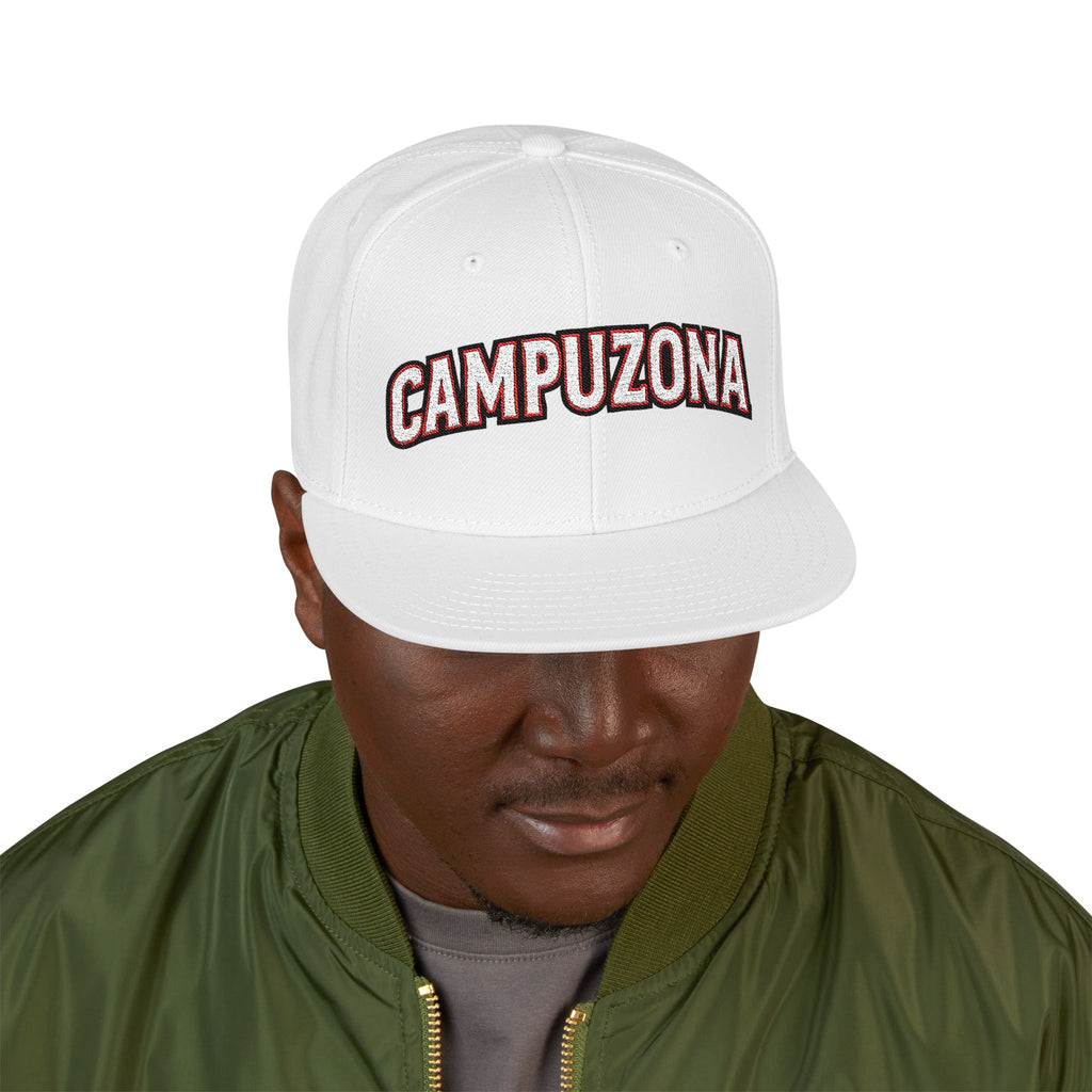 CAMPUZONA Embroidered Snapback Hat