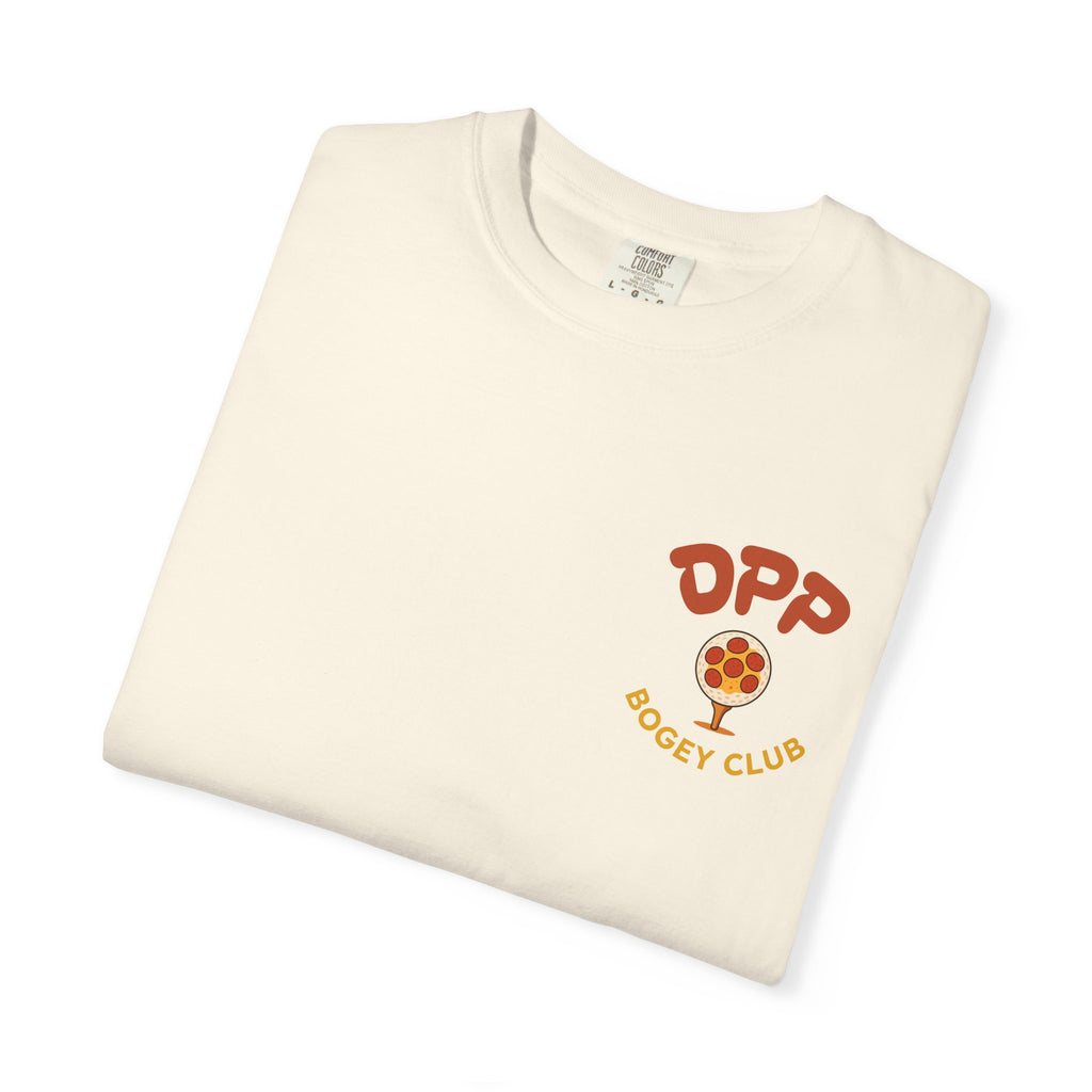 Dinosaur Pizza Party Bogey Club Shirt Pt. 2
