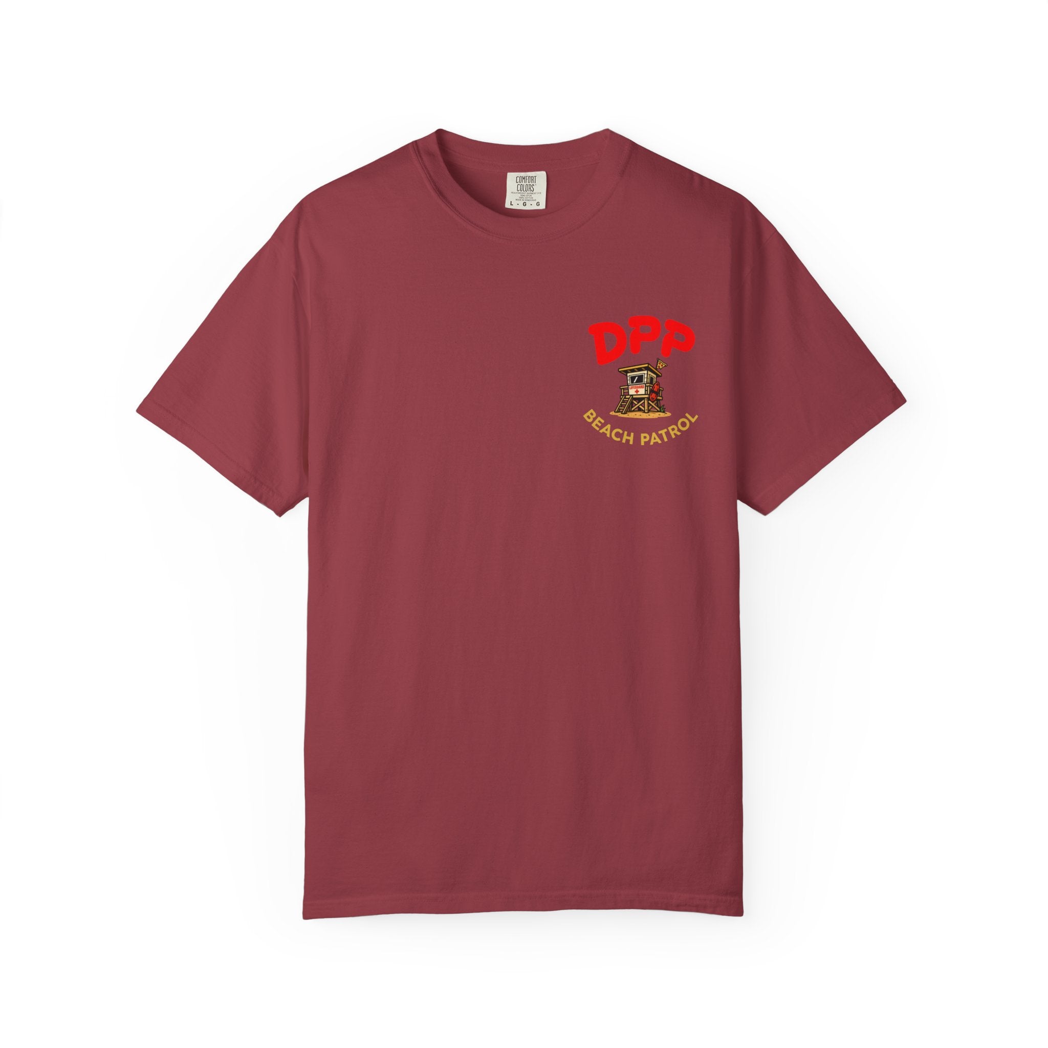 Dinosaur Pizza Party Beach Patrol Shirt