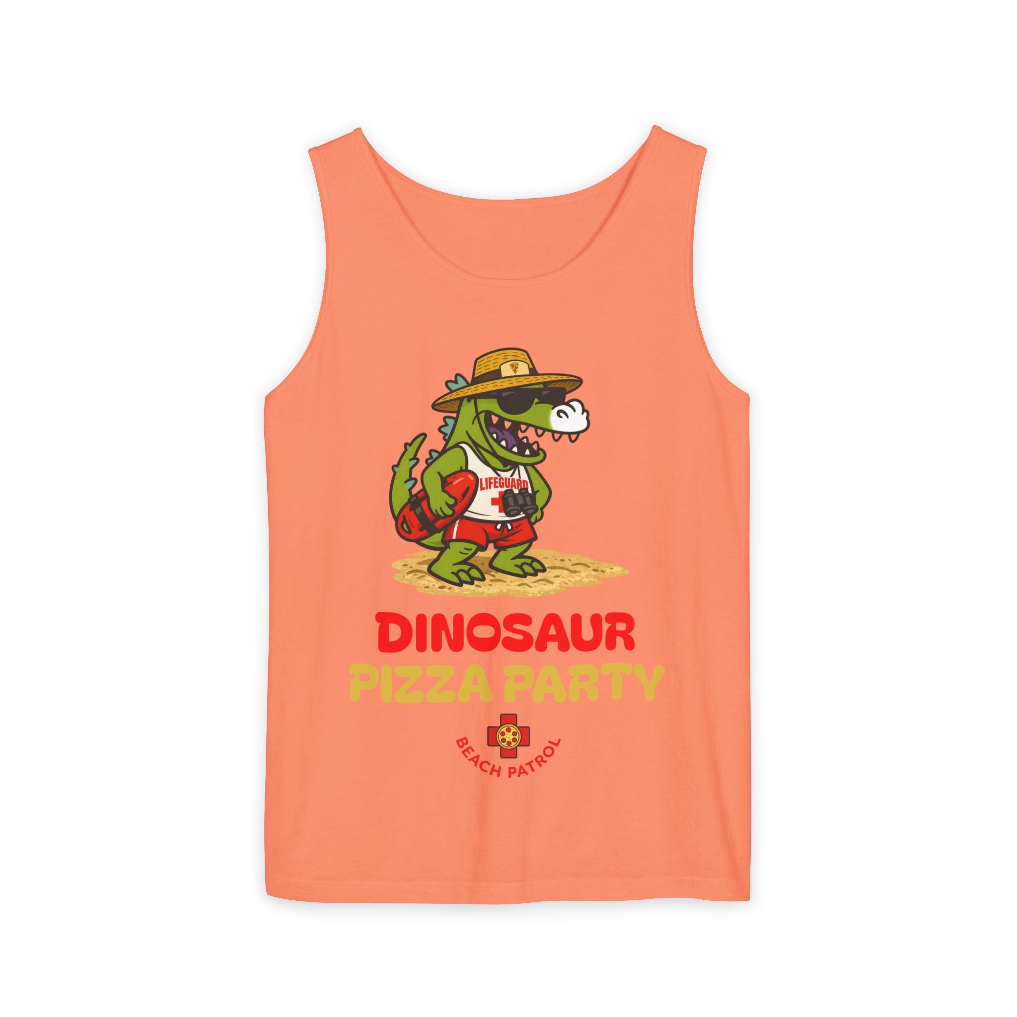 Dinosaur Pizza Party Beach Patrol Tank