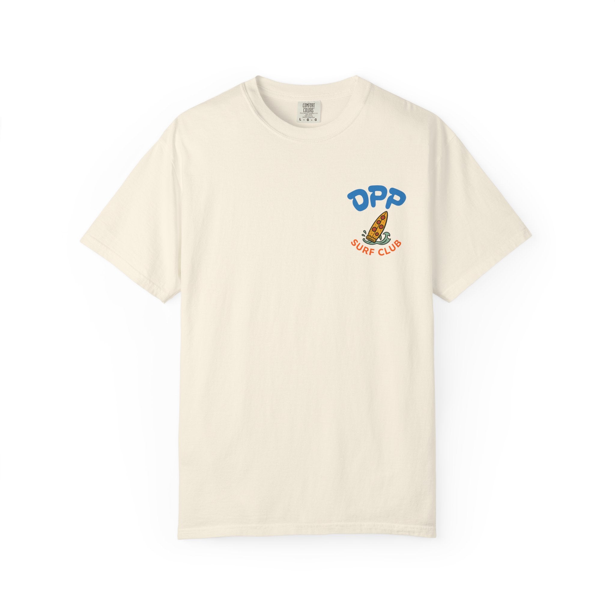 Dinosaur Pizza Party Surf Club Shirt