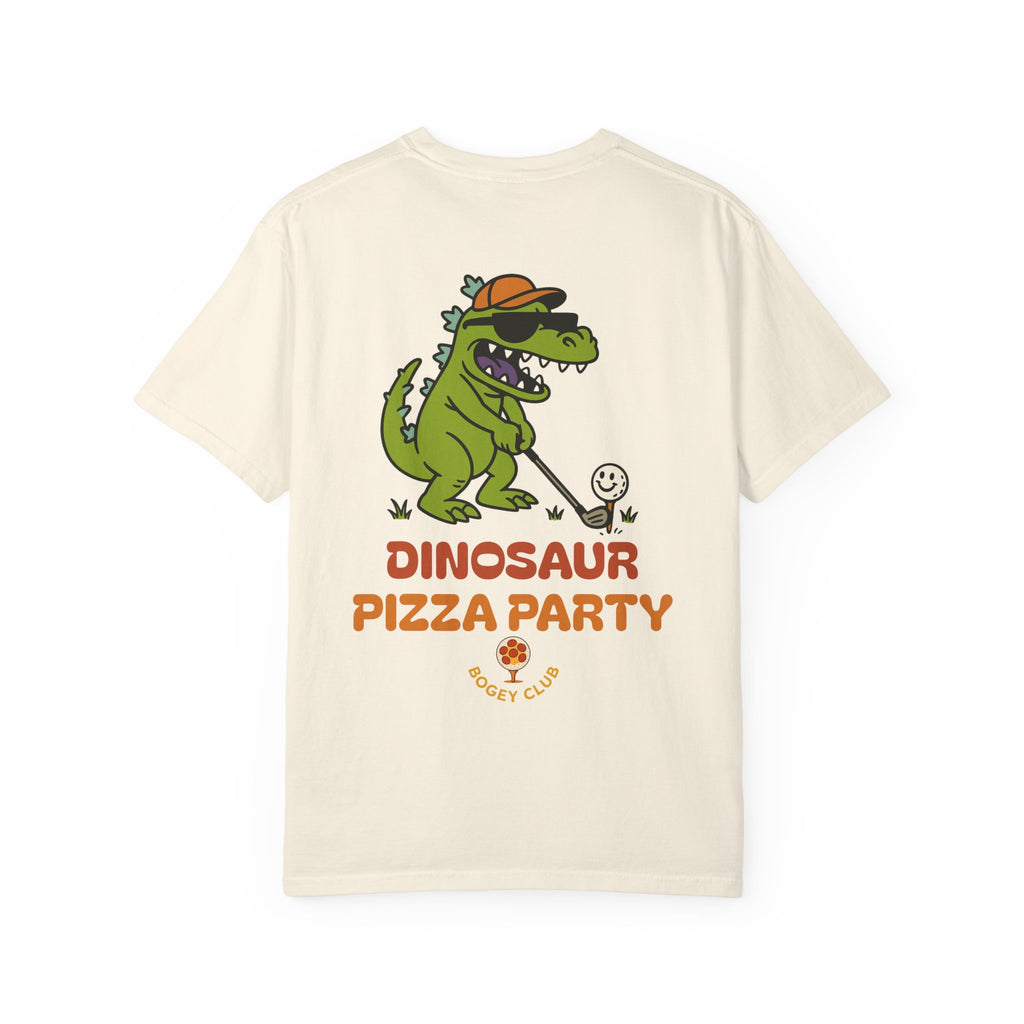 Dinosaur Pizza Party Bogey Club Shirt Pt. 2