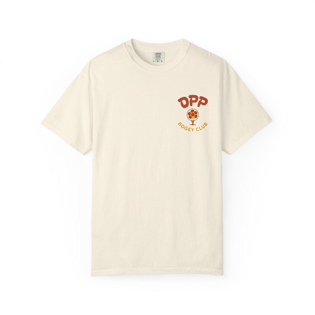 Dinosaur Pizza Party Bogey Club Shirt Pt. 2