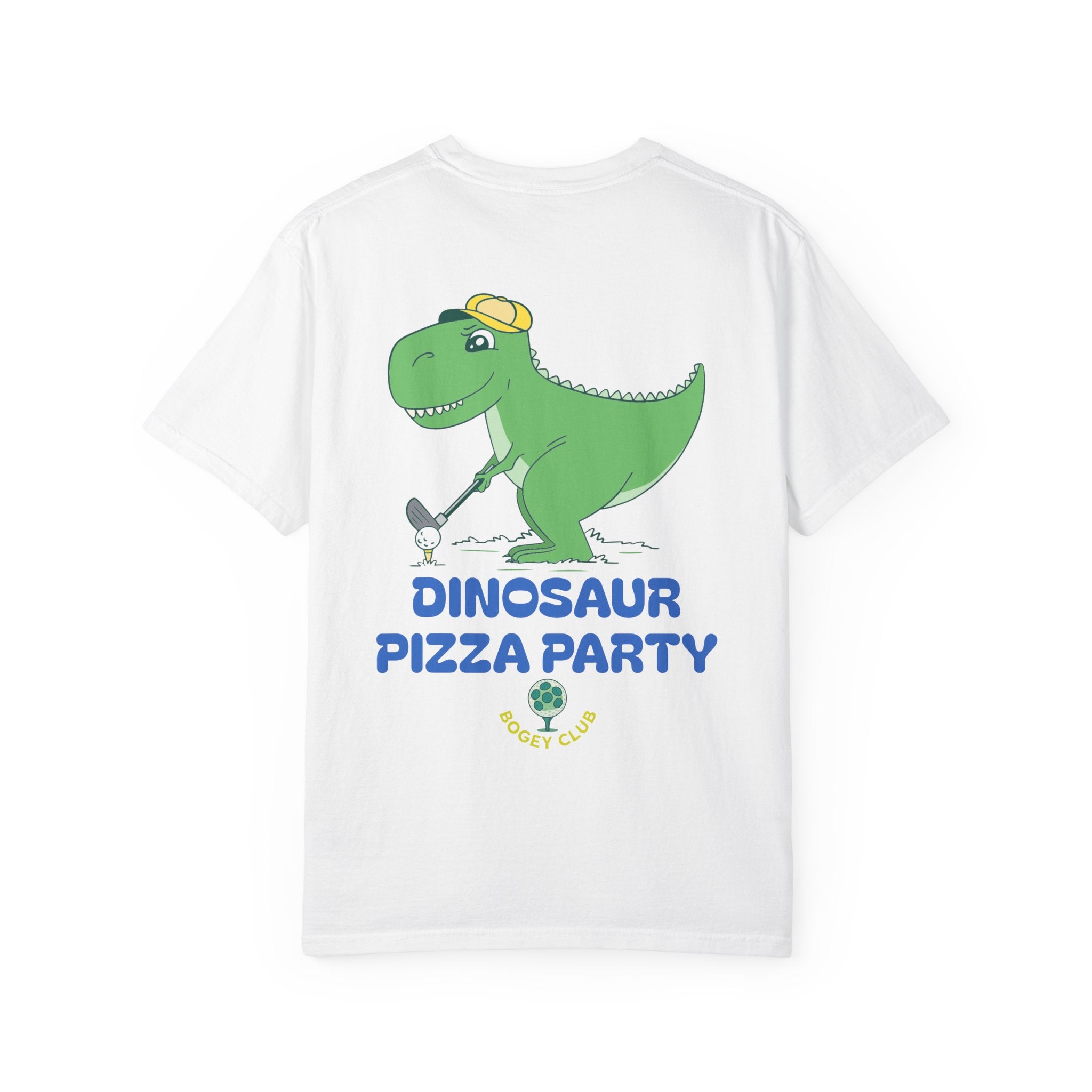 Dinosaur Pizza Party OG Bogey Club Shirt