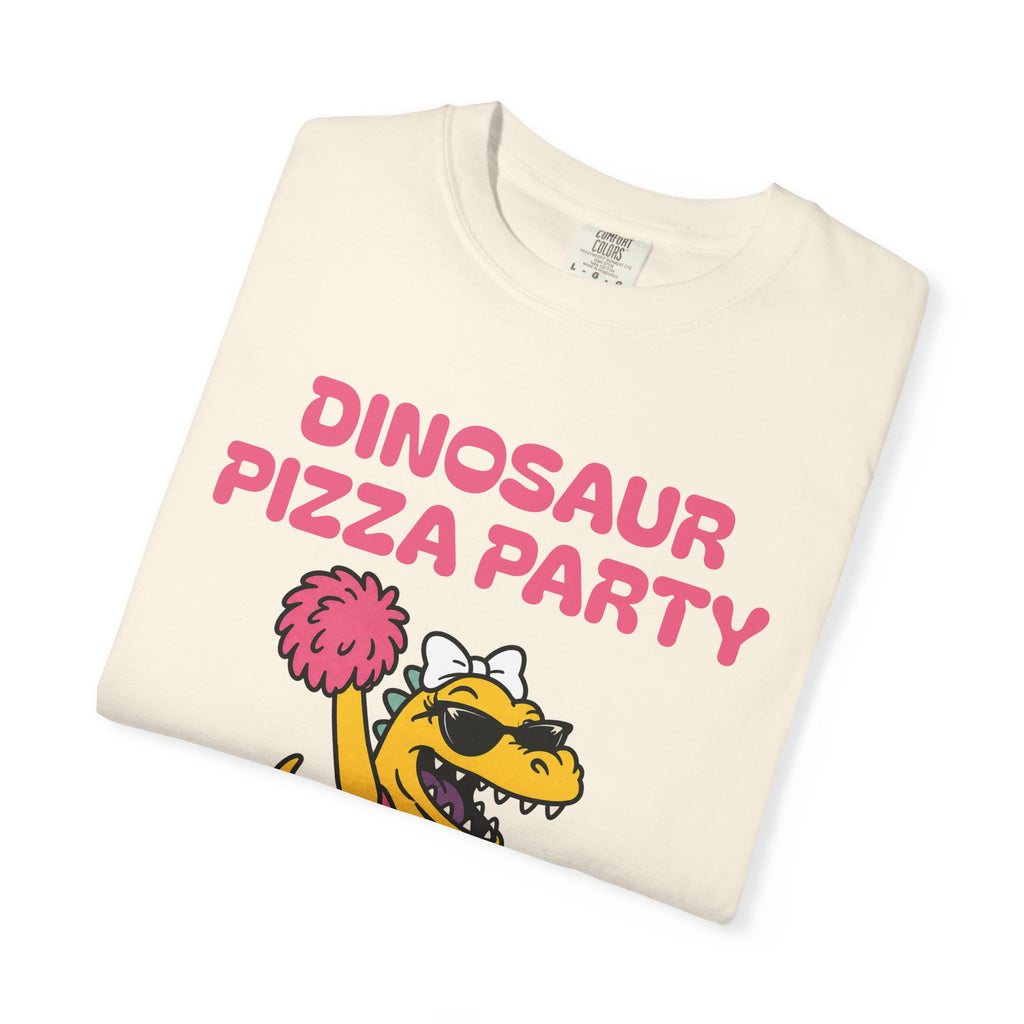 Dinosaur Pizza Party Pom Squad