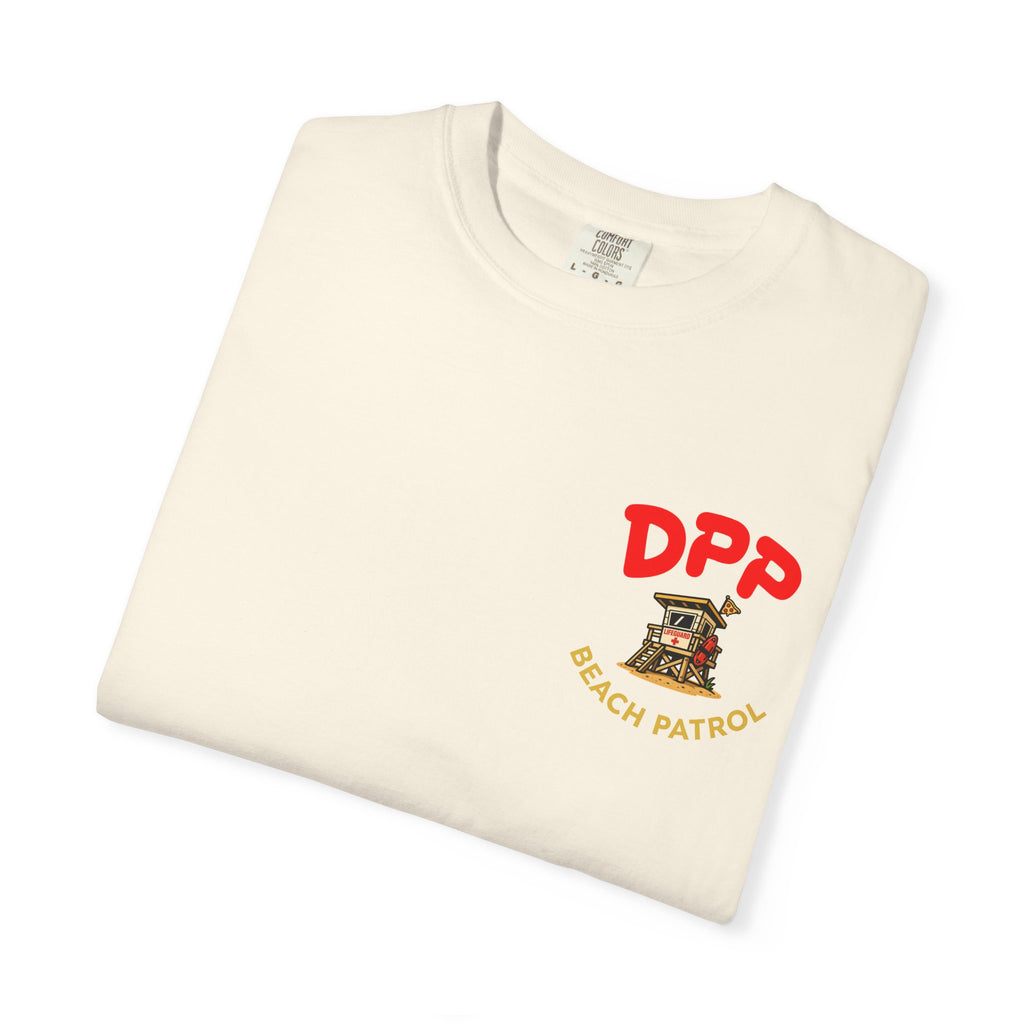 Dinosaur Pizza Party Beach Patrol Shirt