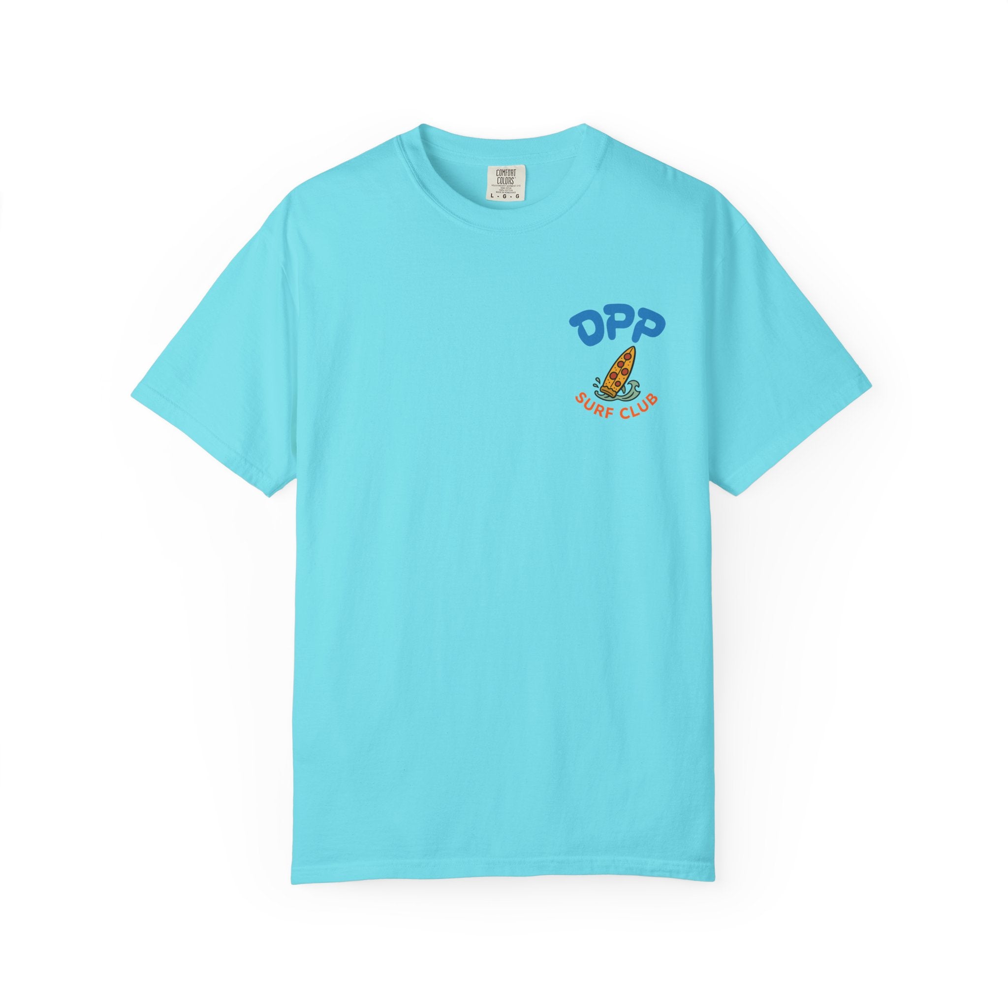 Dinosaur Pizza Party Surf Club Shirt