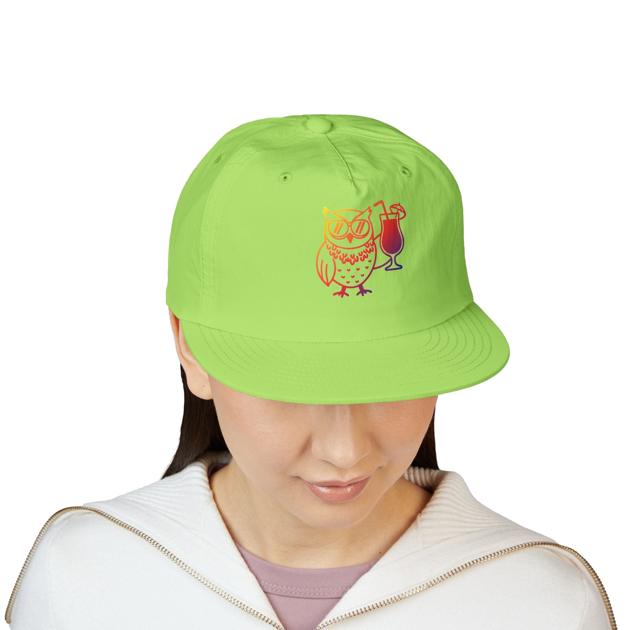 Owl Beach Surf Cap