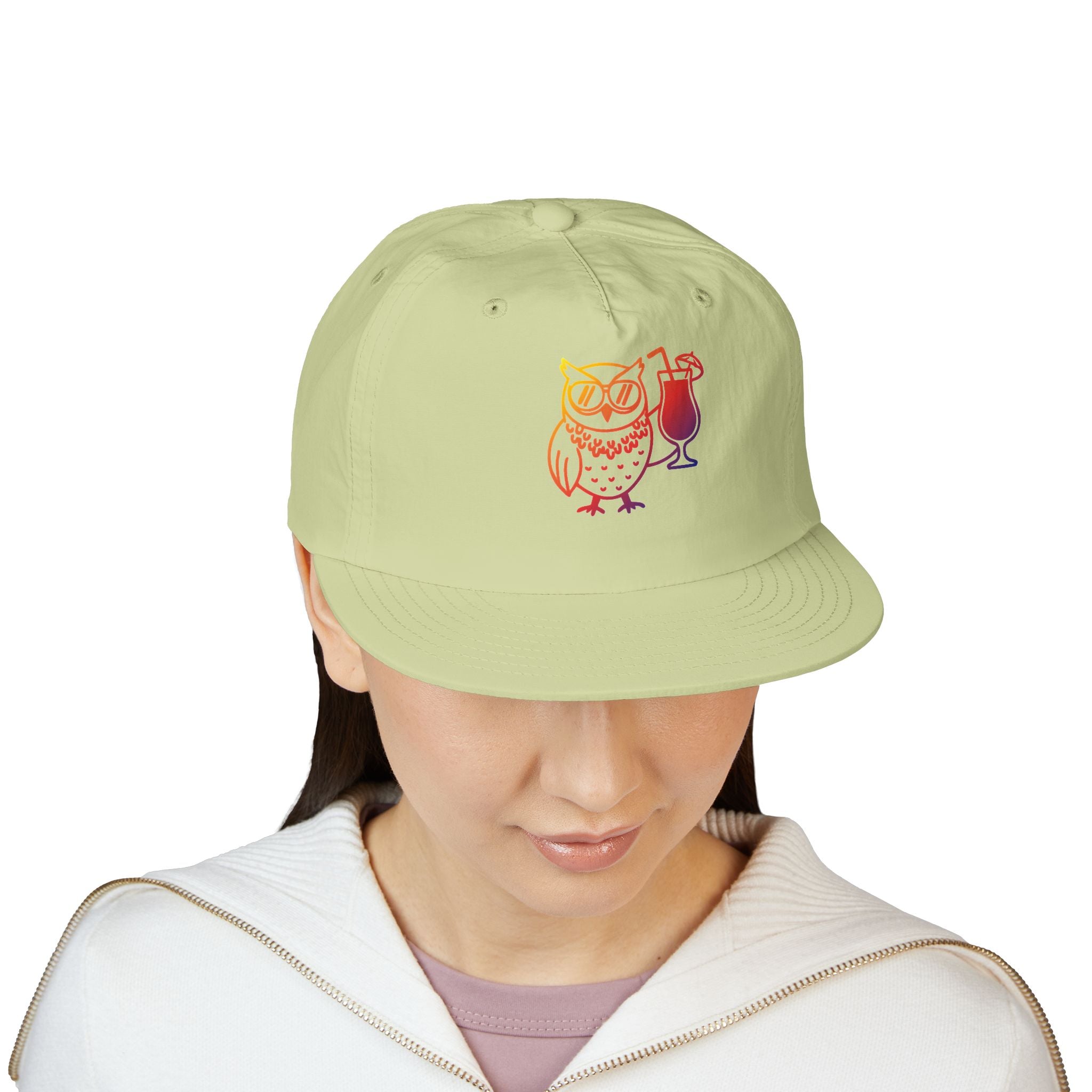 Owl Beach Surf Cap