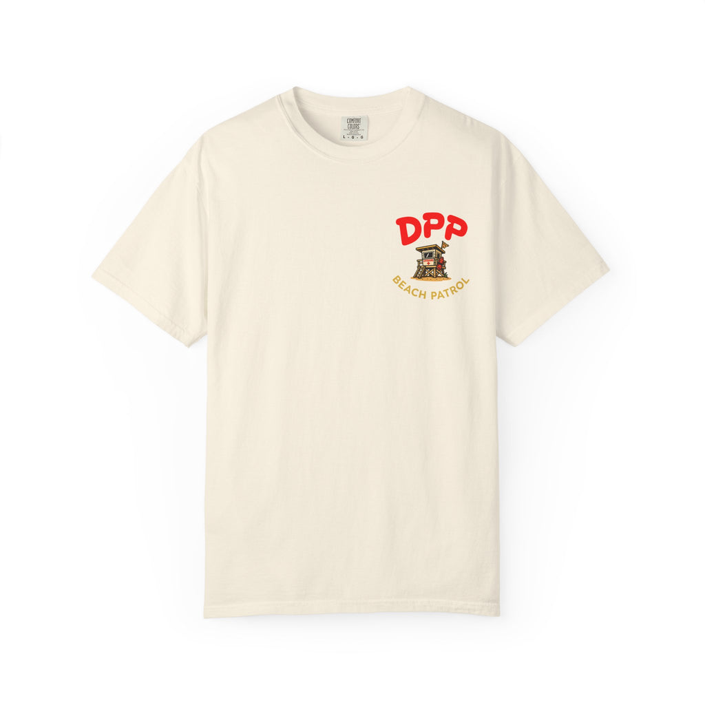 Dinosaur Pizza Party Beach Patrol Shirt